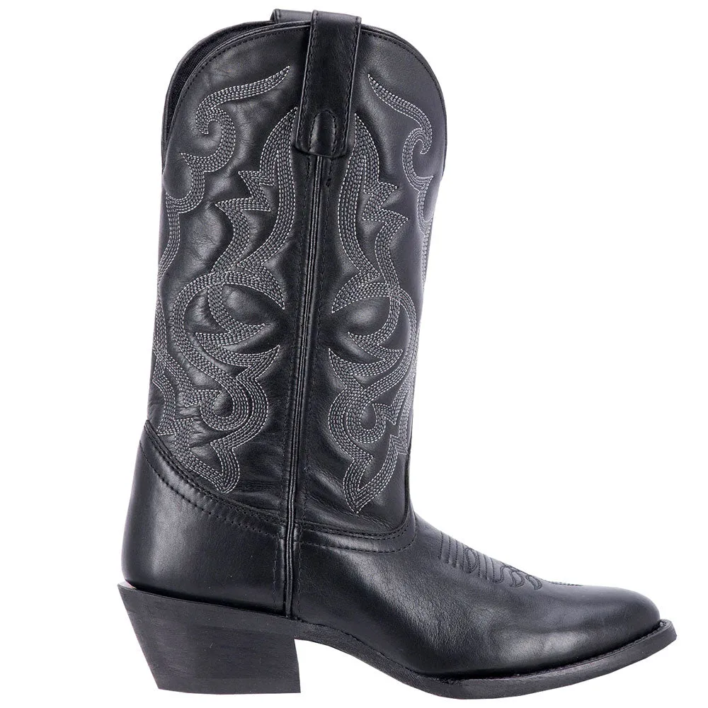 51110 Laredo Women's Maddie Leather Western Cowboy Boot Black