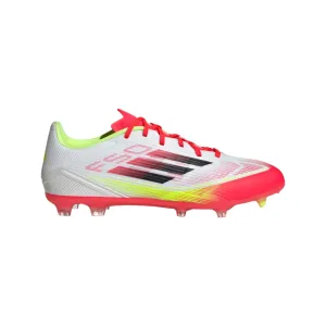 Adidas F50 League FG/MG-White/Black/Yellow