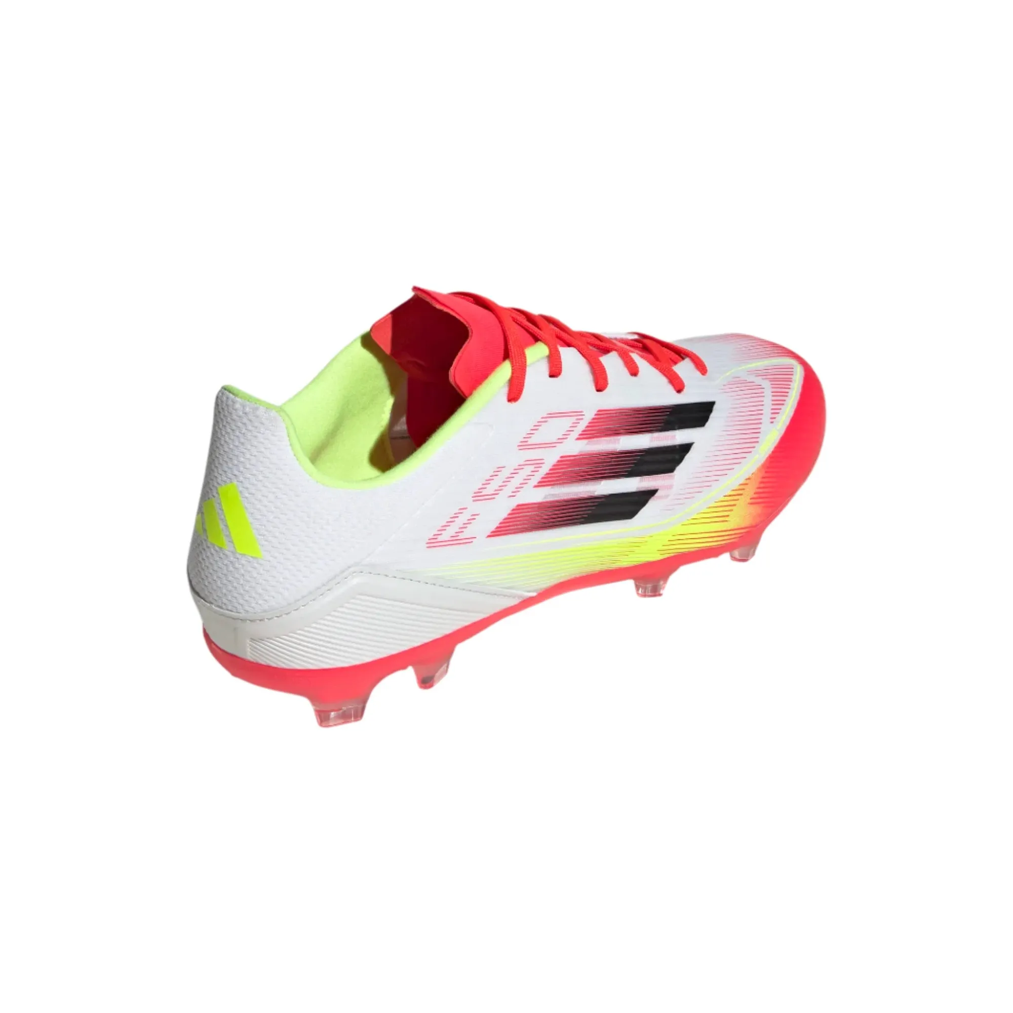 Adidas F50 League FG/MG-White/Black/Yellow