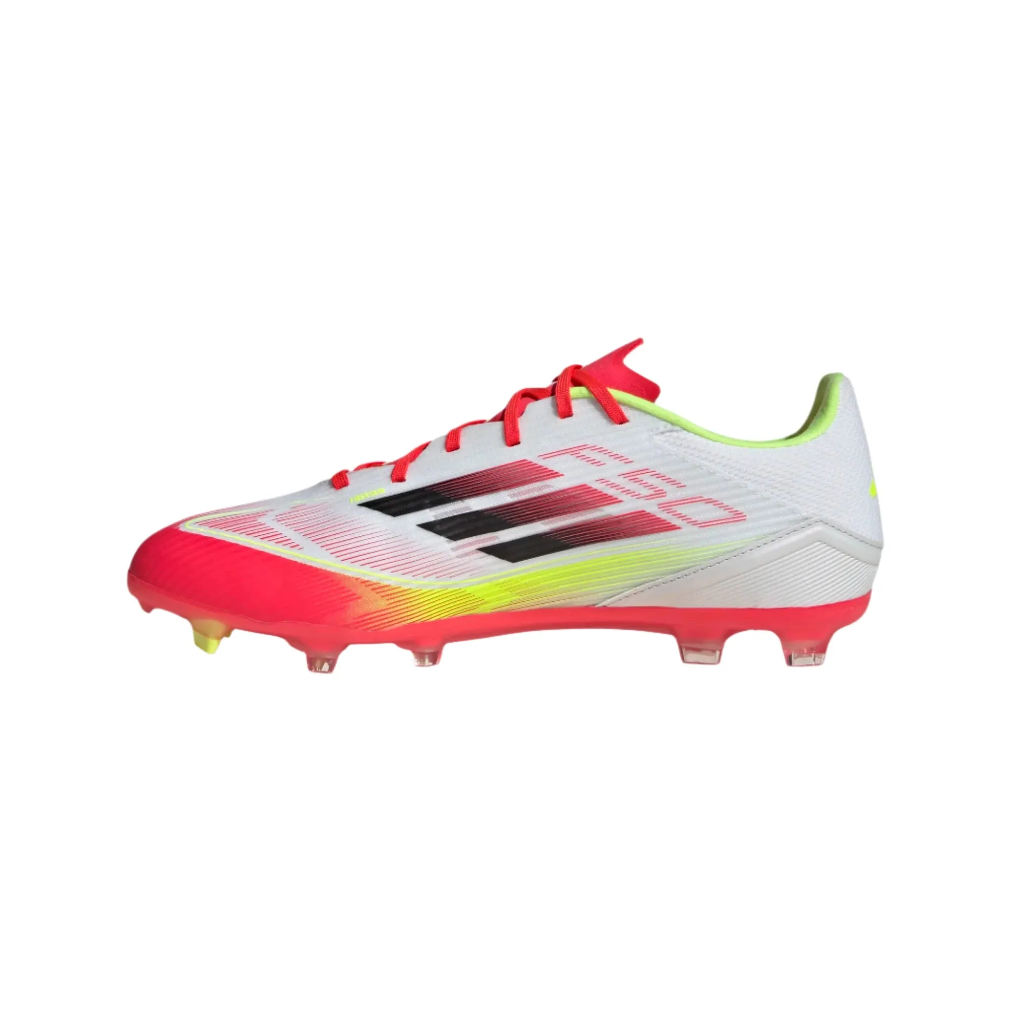 Adidas F50 League FG/MG-White/Black/Yellow