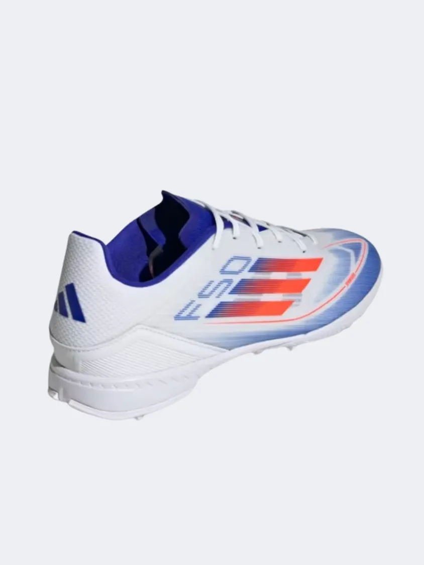 Adidas F50 League Tf Men Turf Shoes White/Red/Blue