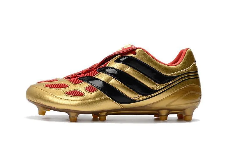 Adidas Predator Accelerator  FG Cleats Gold/Red/Black