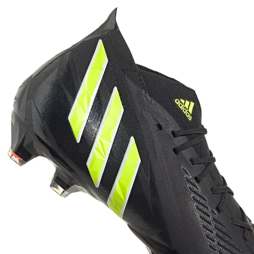 Adidas Predator Edge .1 FG-Core Black/Team Solar Yellow/Solar Red