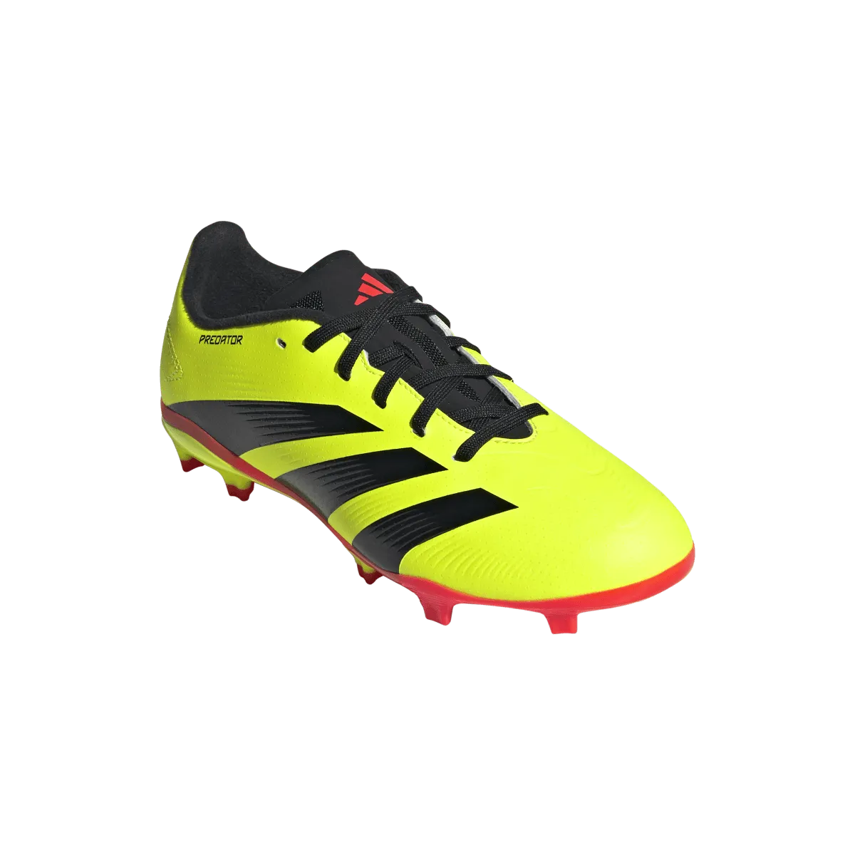 Adidas Predator League FG Youth Soccer Cleat IG7747 Yellow / Black / Red