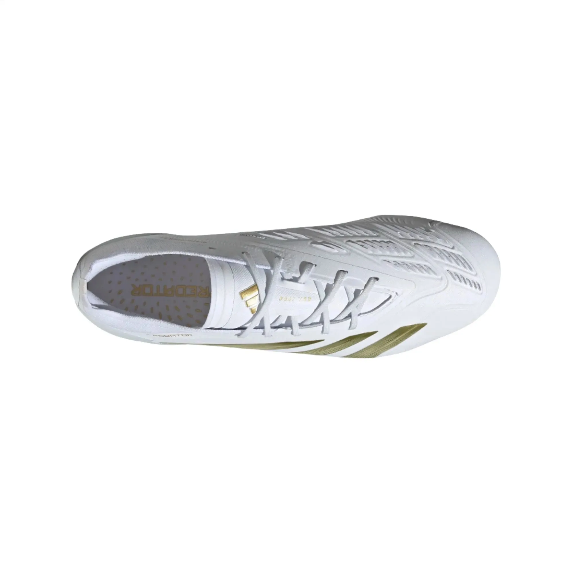 Adidas Predator Low Elite FG - White/Gold/White