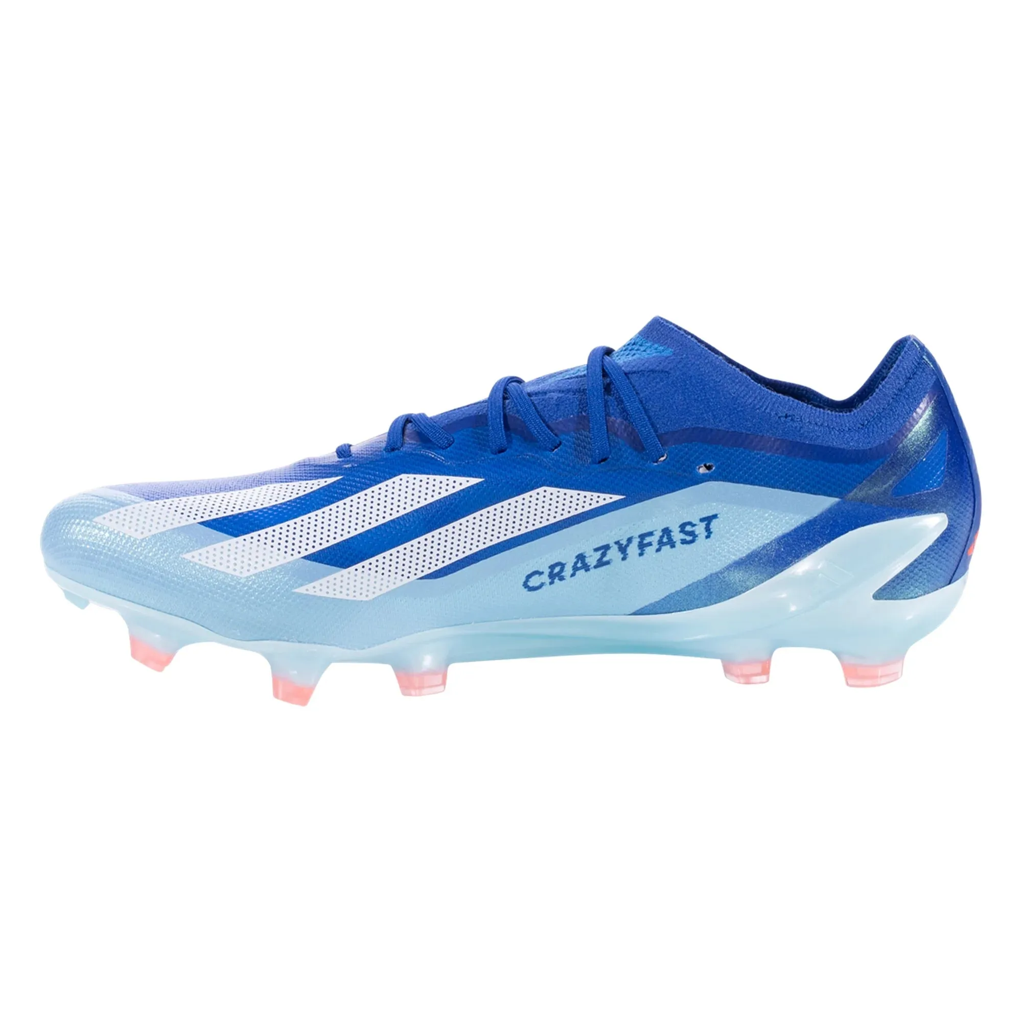 adidas X CrazyFast.1 FG Firm Ground Soccer Cleat - Bright Royal/White/Solar Red