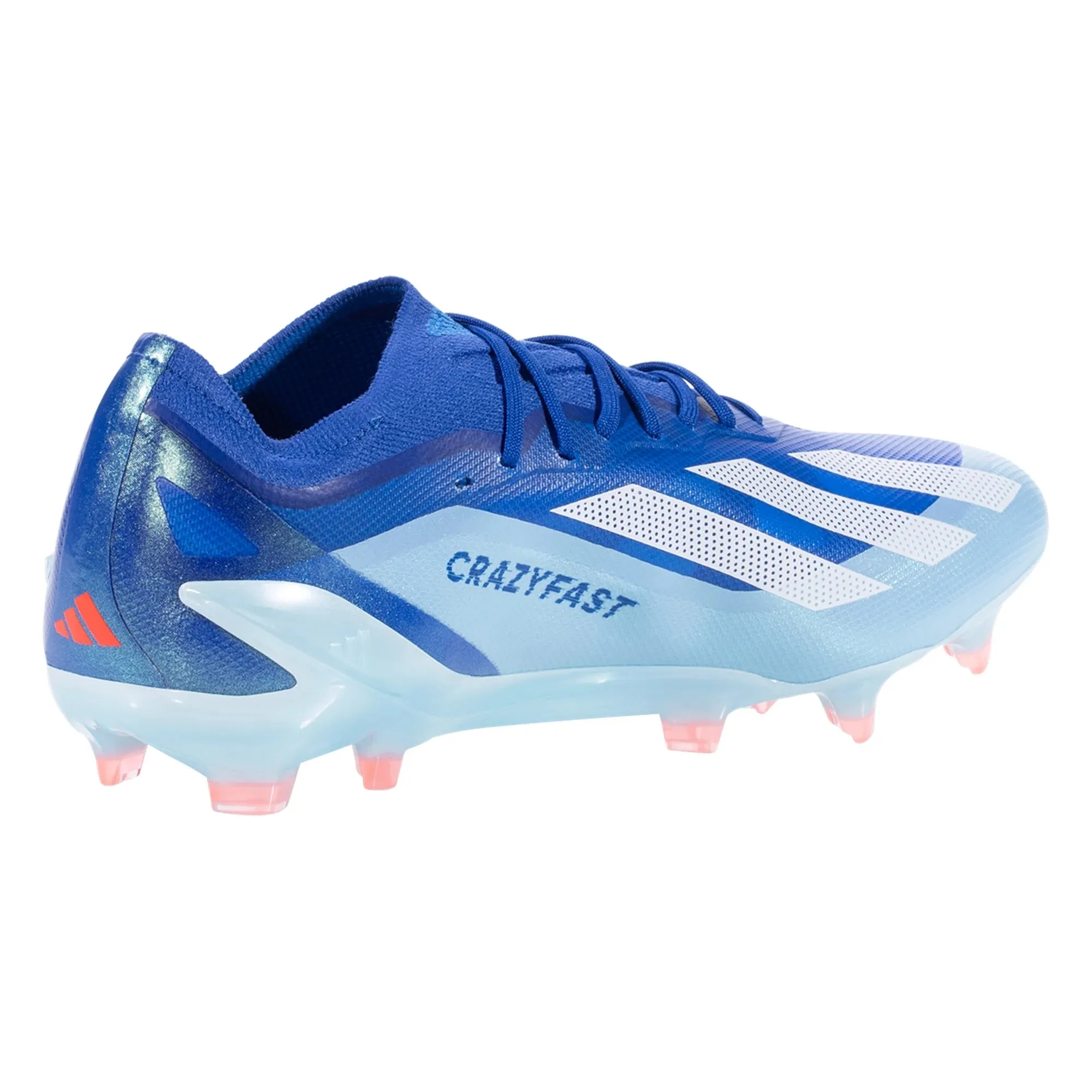 adidas X CrazyFast.1 FG Firm Ground Soccer Cleat - Bright Royal/White/Solar Red