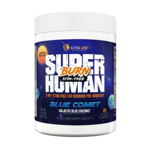 Alpha Lion SuperHuman Burn Stim-Free 21/Servings