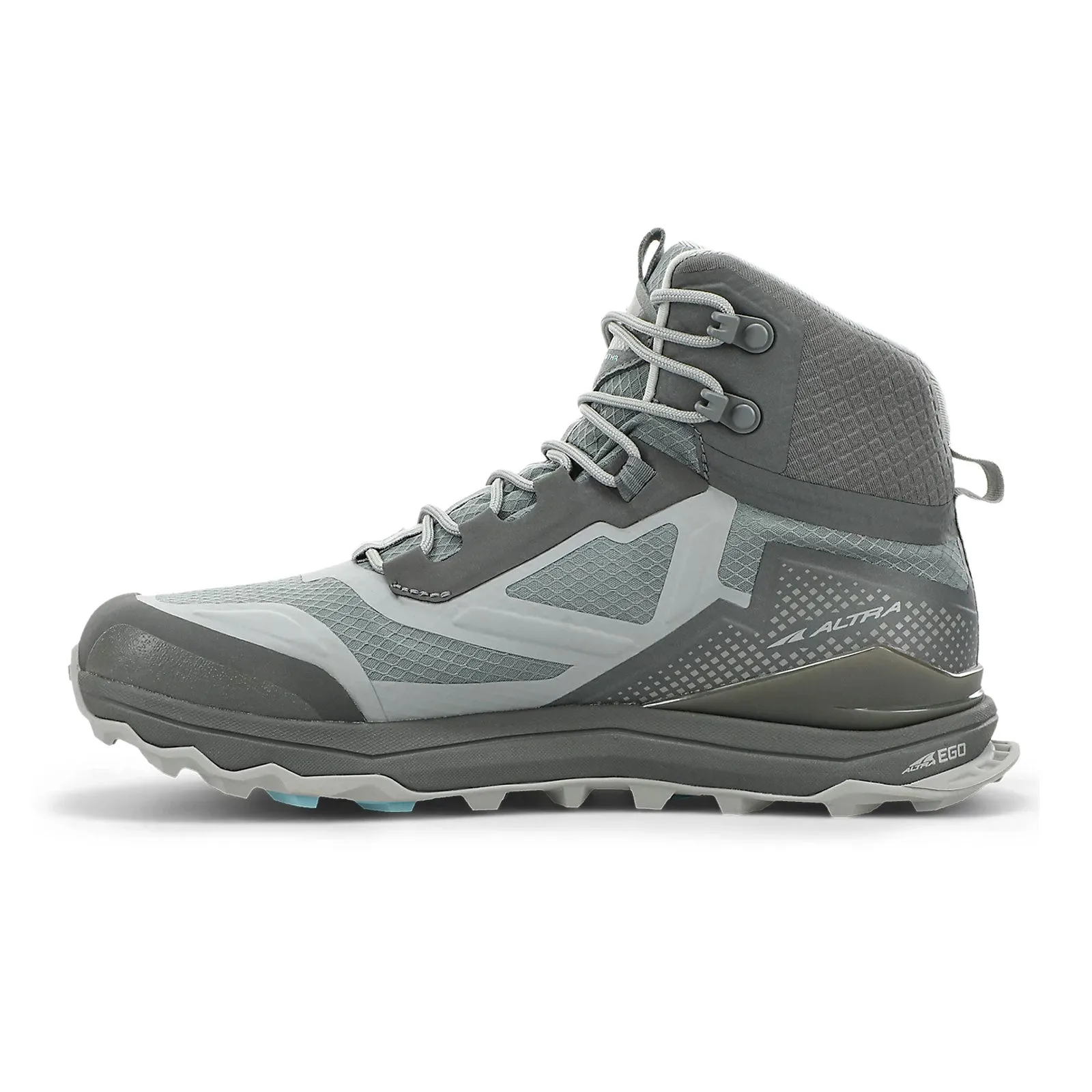 Altra Lone Peak All-Weather Mid Trail Shoe (Women) - Gray/Green