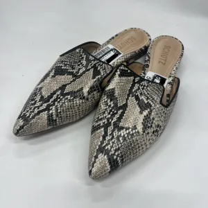 Animal Print Shoes Flats Mule & Slide Schutz, Size 7