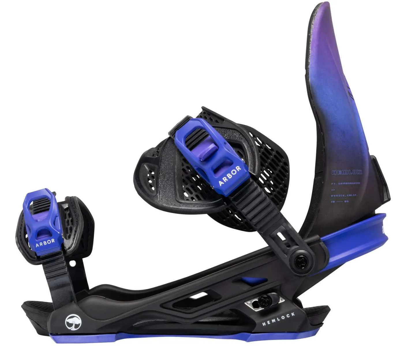 Arbor Hemlock Snowboard Bindings 2024