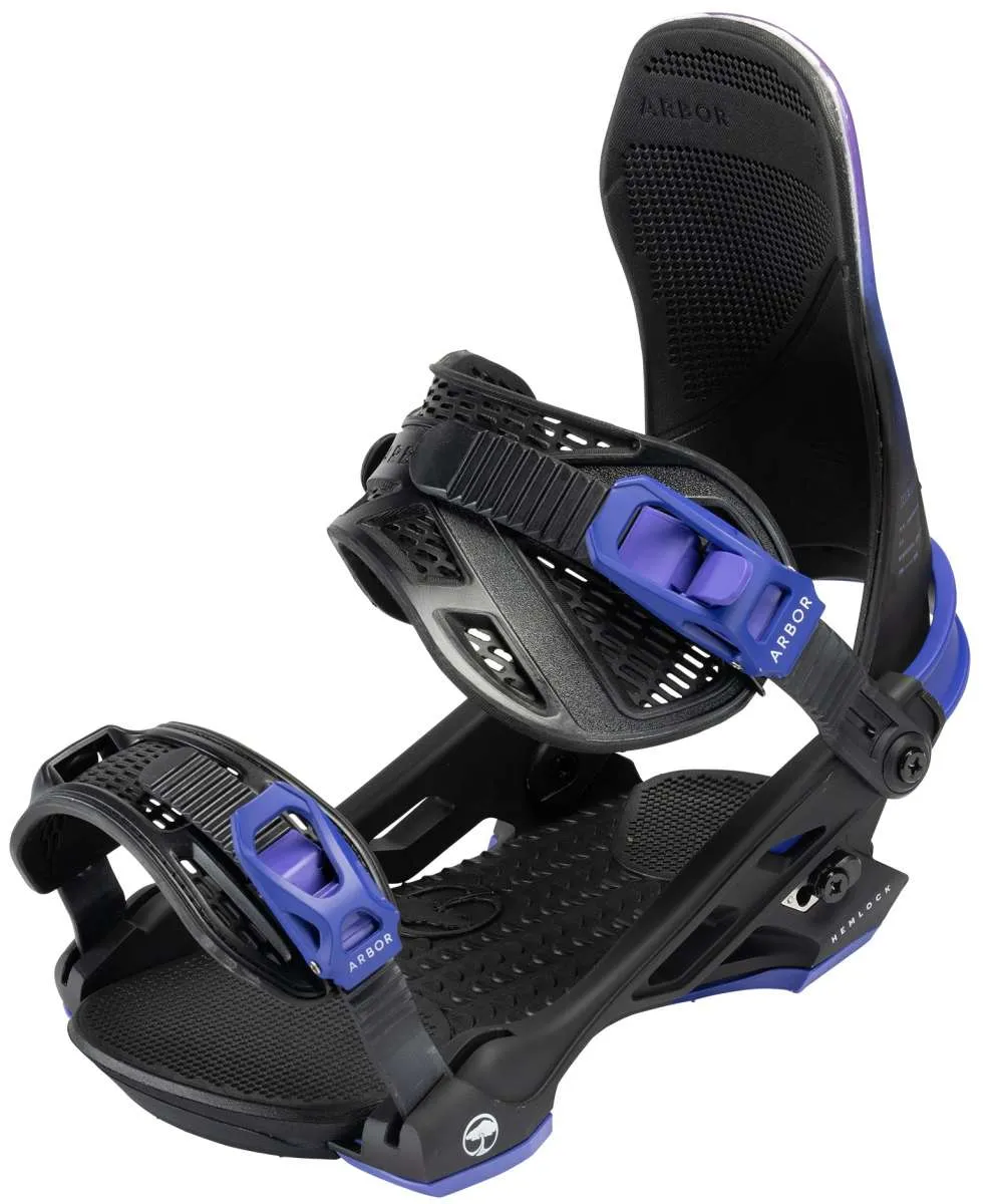 Arbor Hemlock Snowboard Bindings 2024