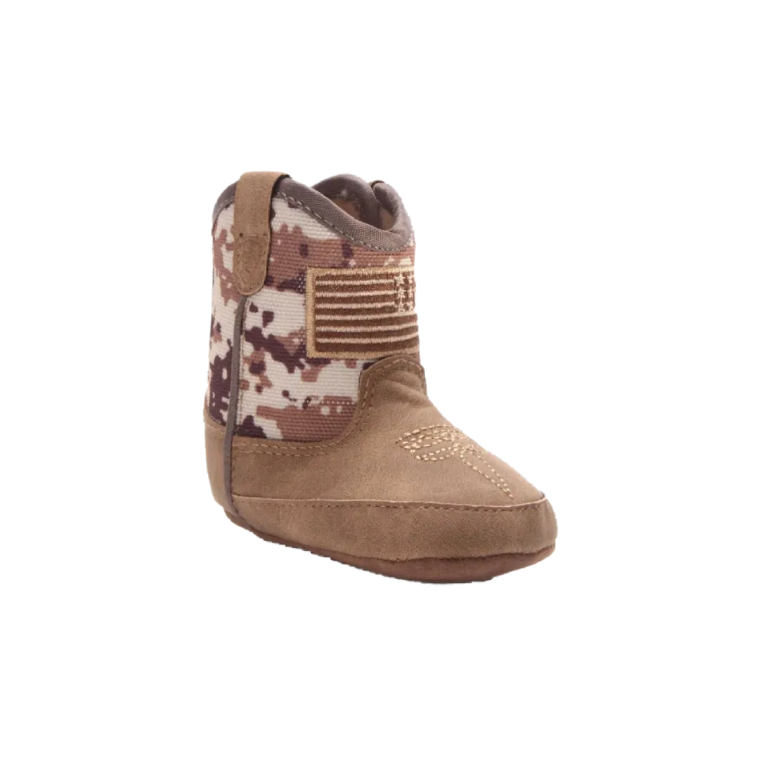 Ariat M&F Kid's Lil Stomper Camo Patroit Boots