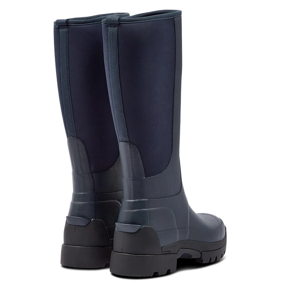 Balmoral Hybrid Ladies Tall Wellingtons - Navy by Hunter