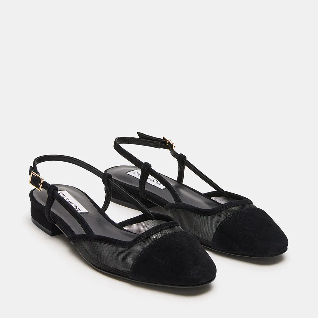 BELINDA-M BLACK SUEDE