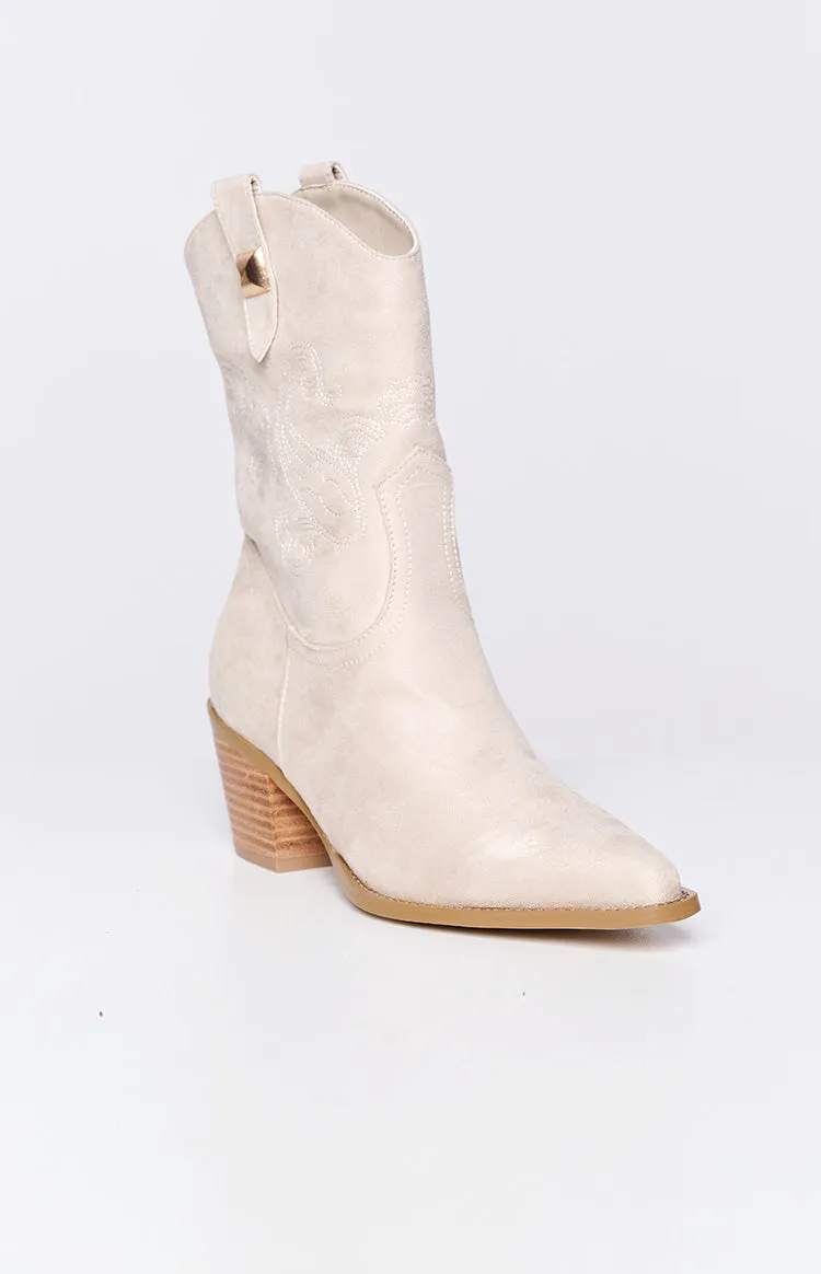 Billini Darla Sand Cowboy Boots