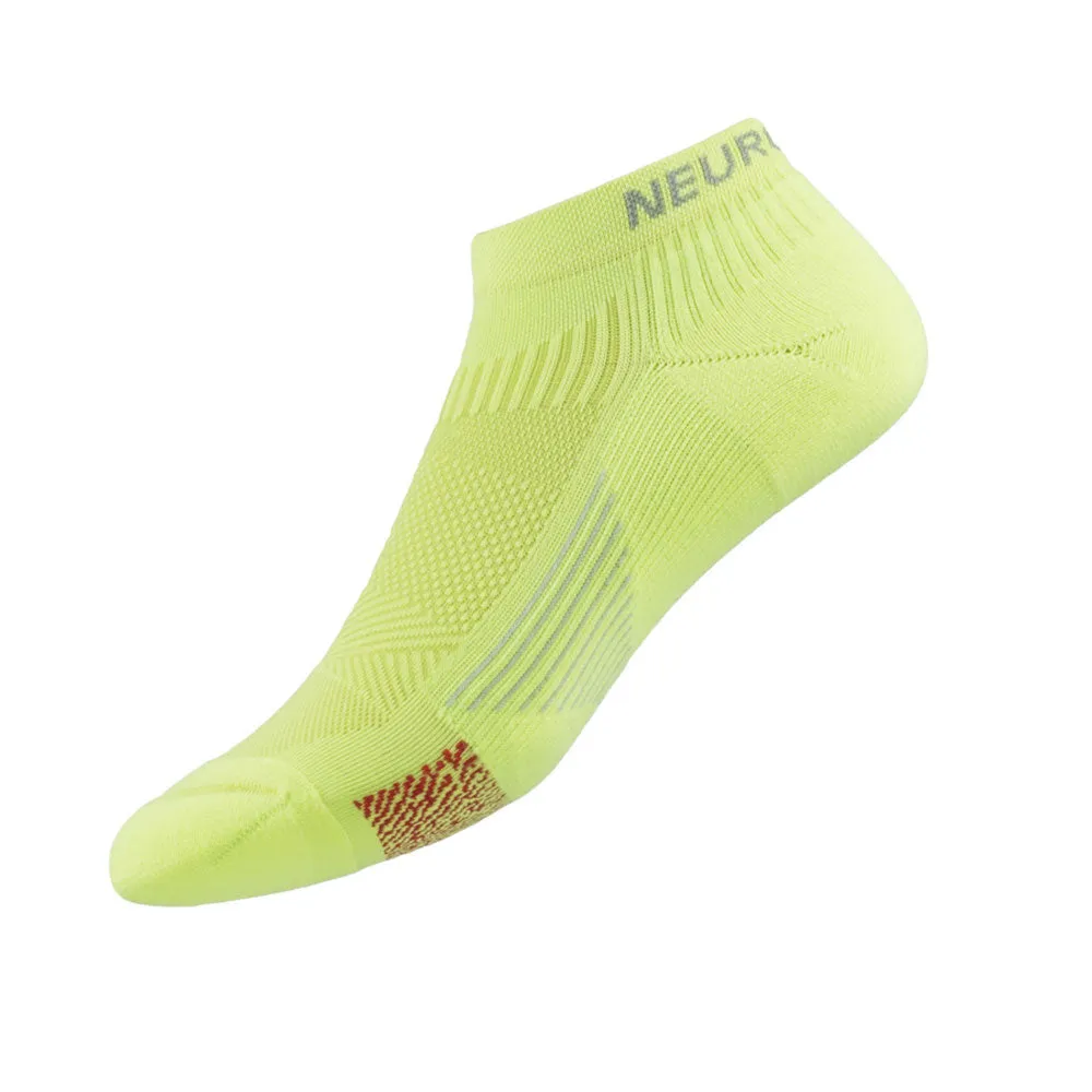 Biowin Neurosocks - Athletic No Show -  Neon Green