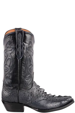 Black Jack Exclusive Snapping Turtle Cowboy Boots - Navy