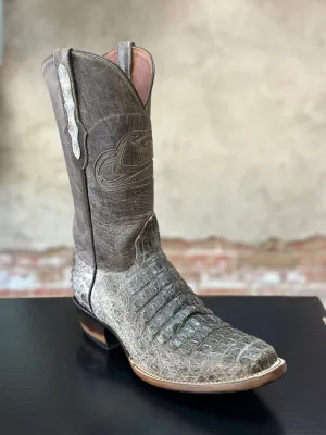 Black Jack Natural Caiman Hornback Boots (BODY-CUT)