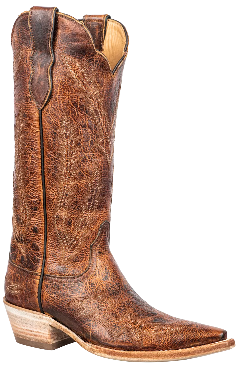 Black Jack Outpost Cowgirl Boots - Brandy