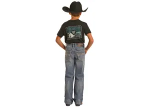 Boy's BB Gun Straight Jeans ~ Rope Stitch Pocket by Rock & Roll