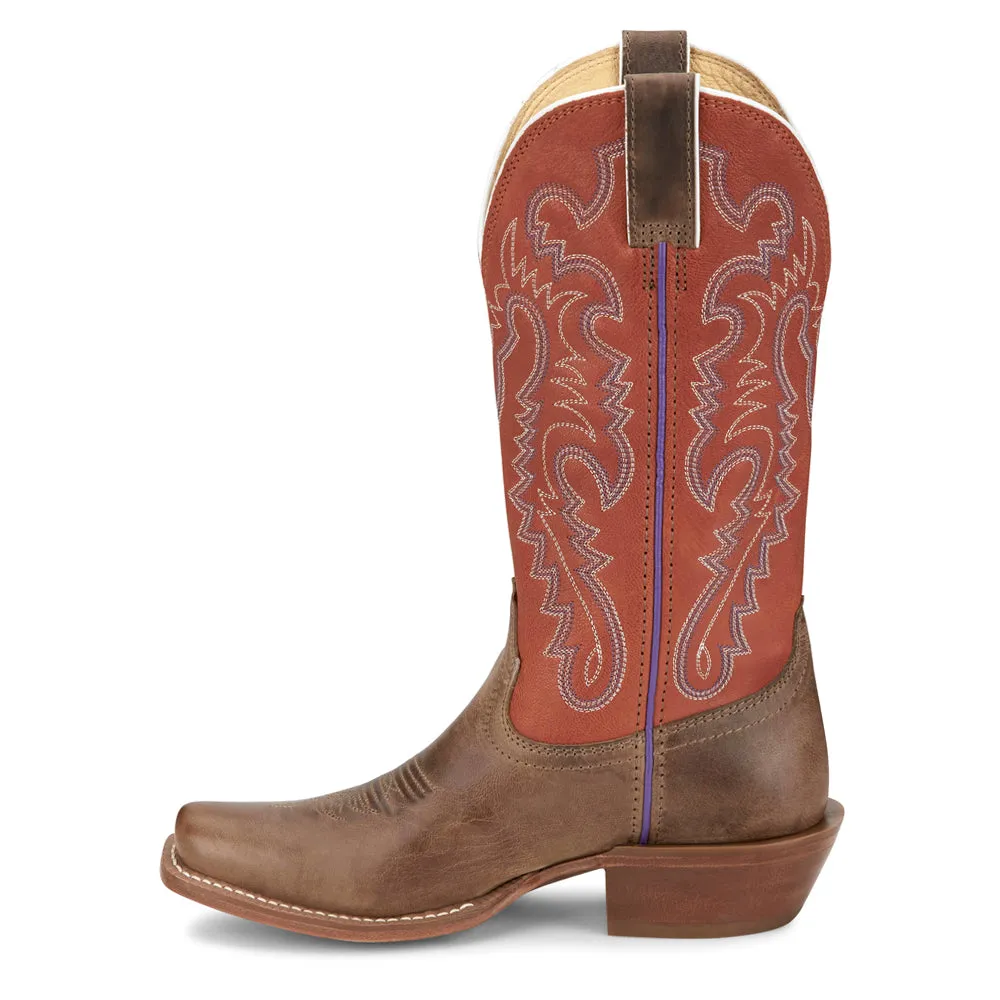 Breaking News Medium Square Toe Cowboy Boots