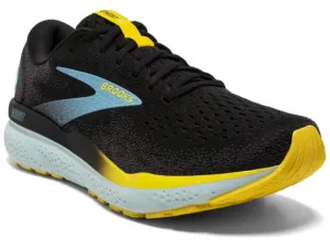 Brooks | Ghost 16 | Men's | Black/Forged Iron/Blue