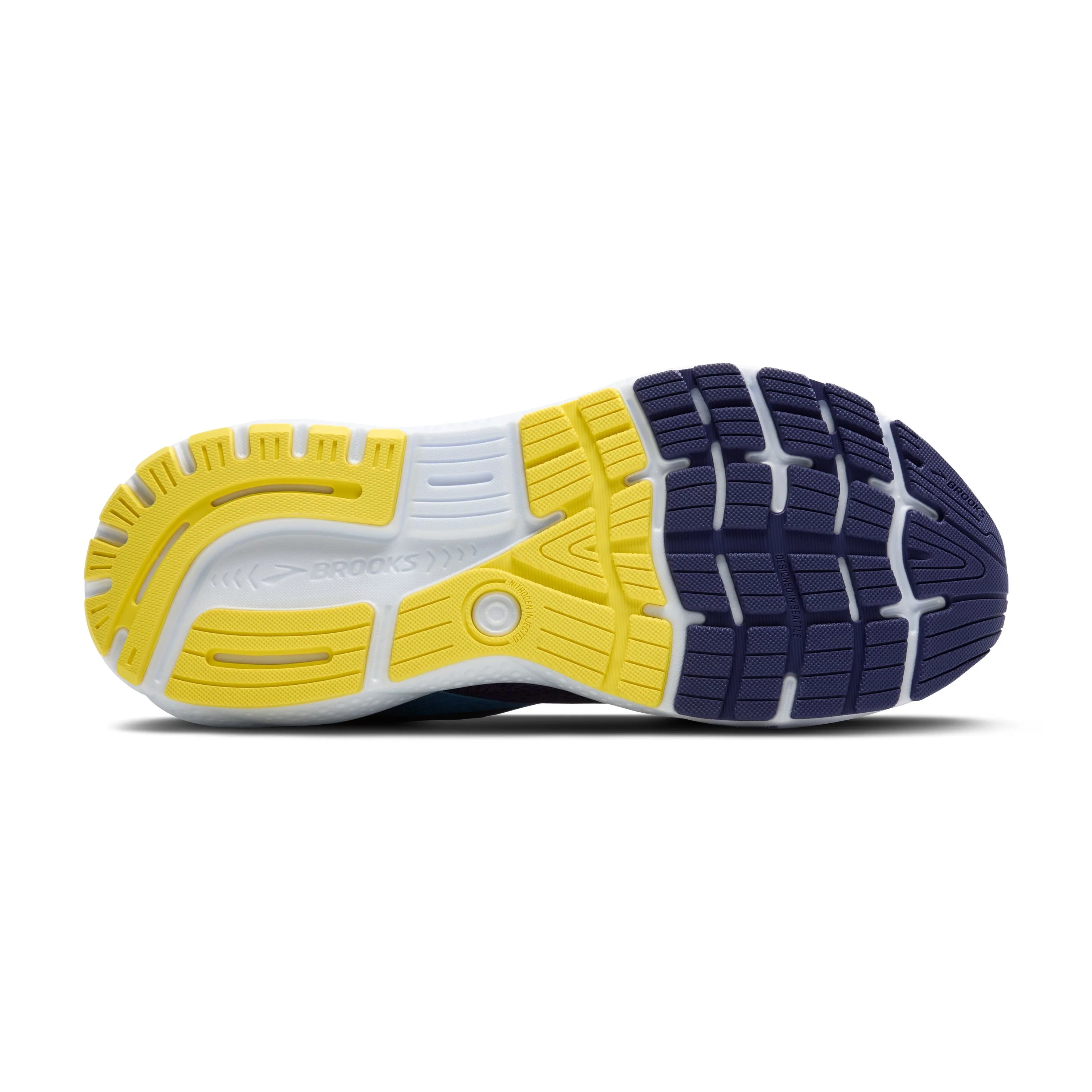 Brooks | Ghost 16 | Men's | Blue/Bonnie Blue/Yellow