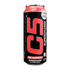 C5 Pre-Workout Supercharge Strawberry and Kiwi 473ml