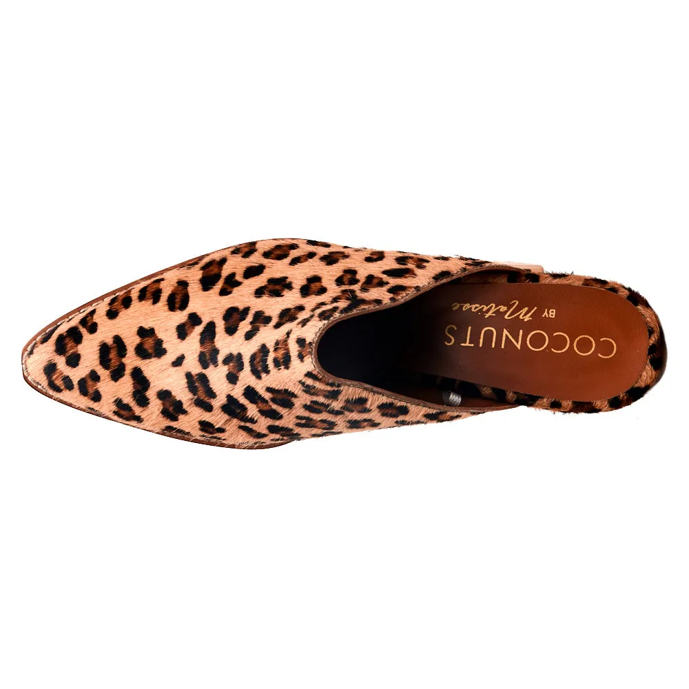 Camelot Leopard Mules