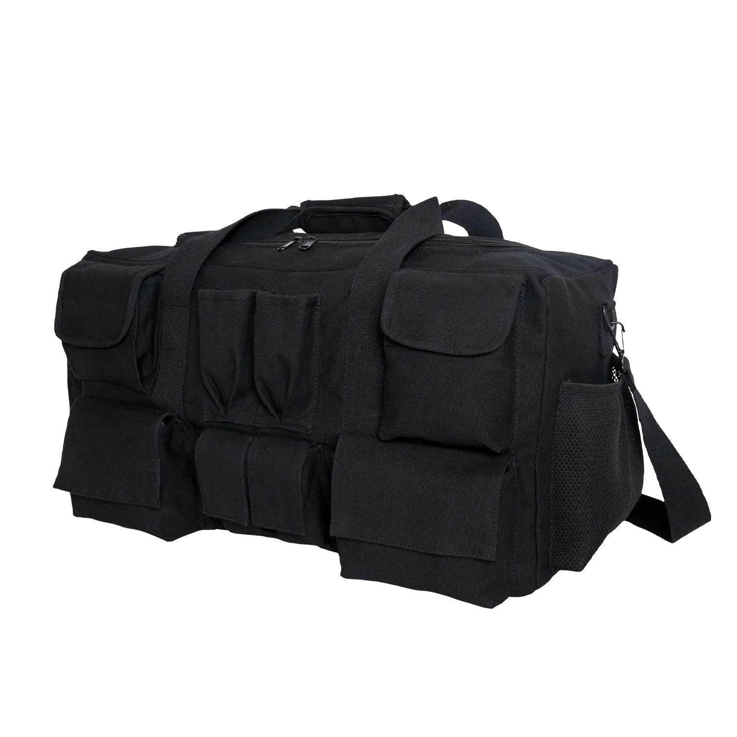 Canvas Pocketed Military Gear Bag