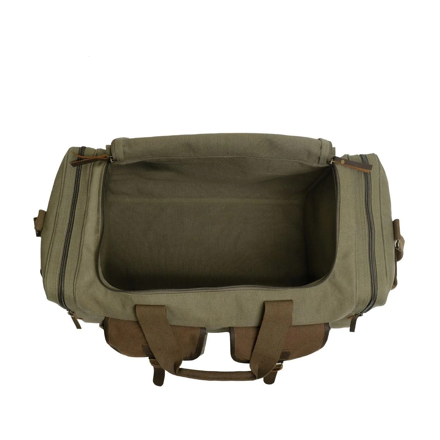 Canvas Pocketed Military Gear Bag