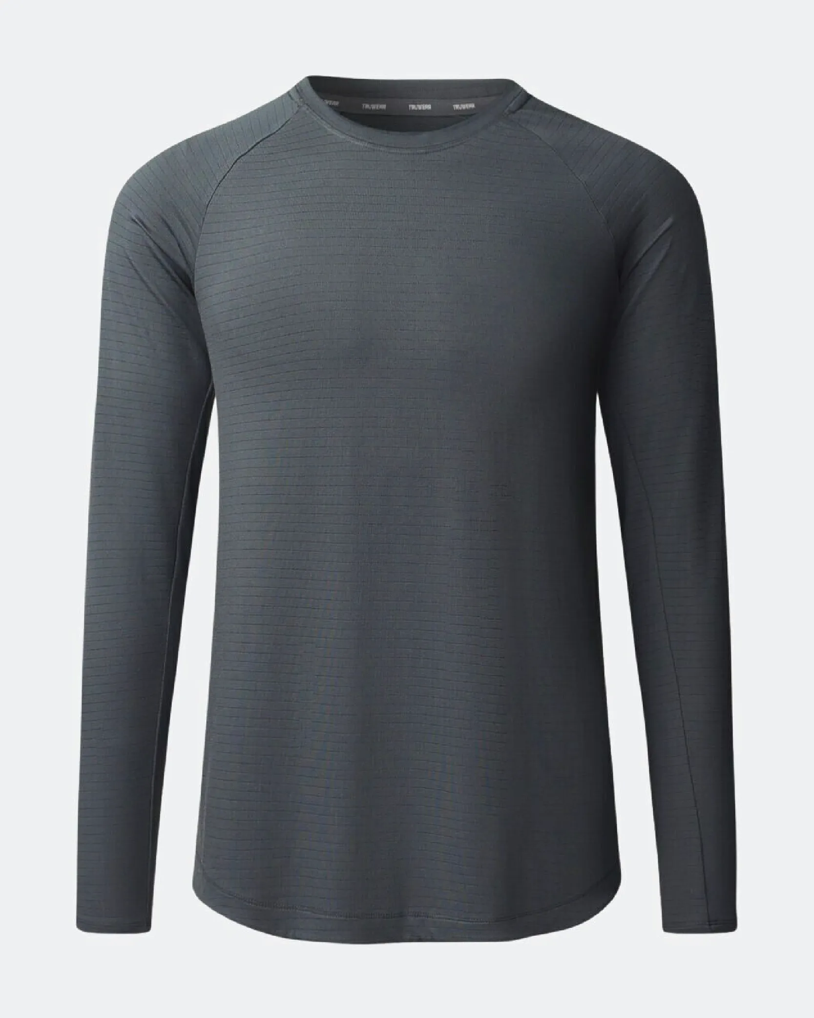 Cardinal Long Sleeve Charcoal Workout Shirt