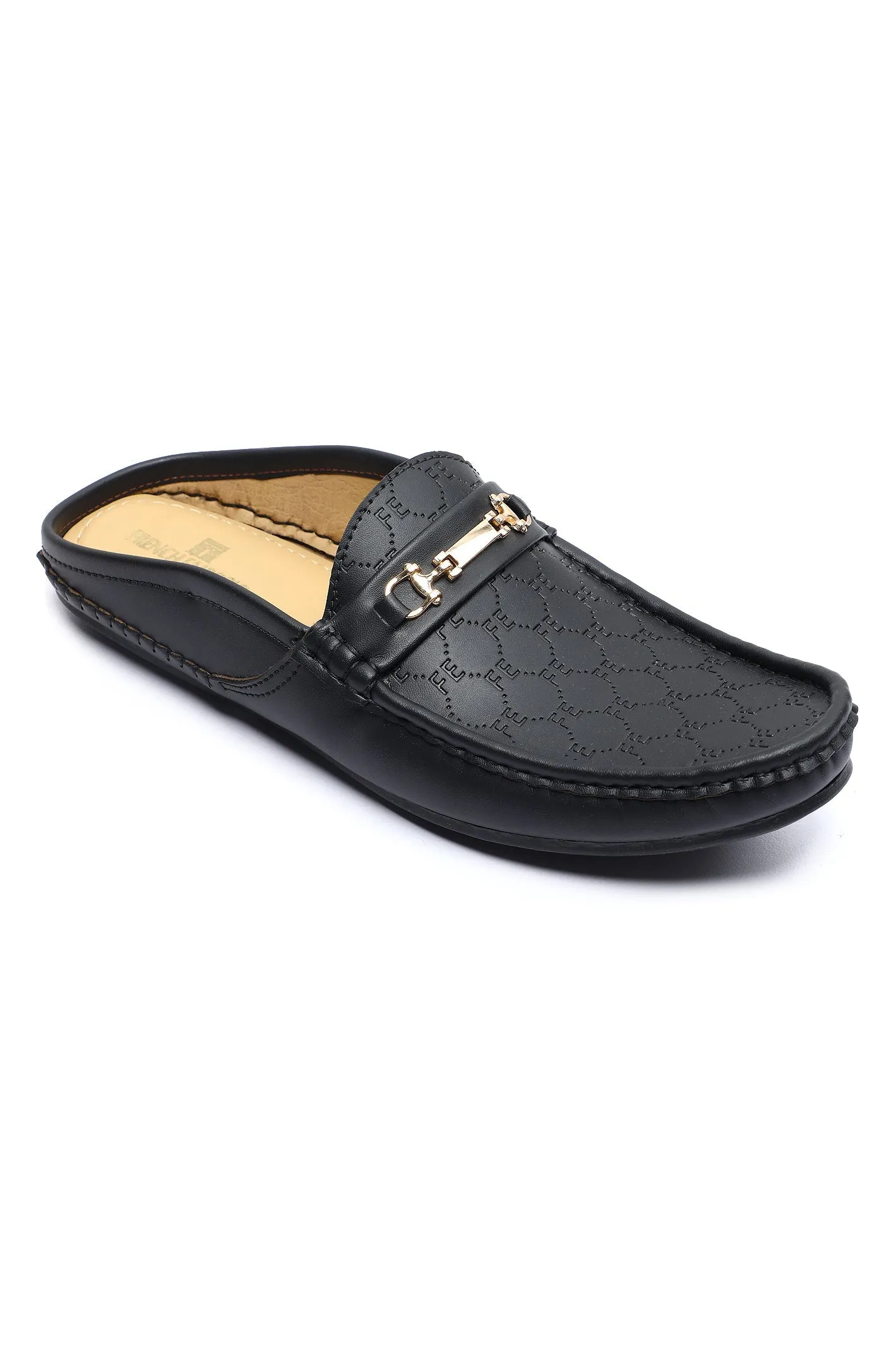 Casual Mule Shoes For Men SKU: SMC-0095-BLACK