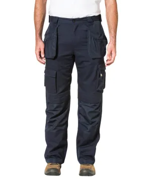 Caterpillar Trademark Trousers (with holster pockets) - Navy