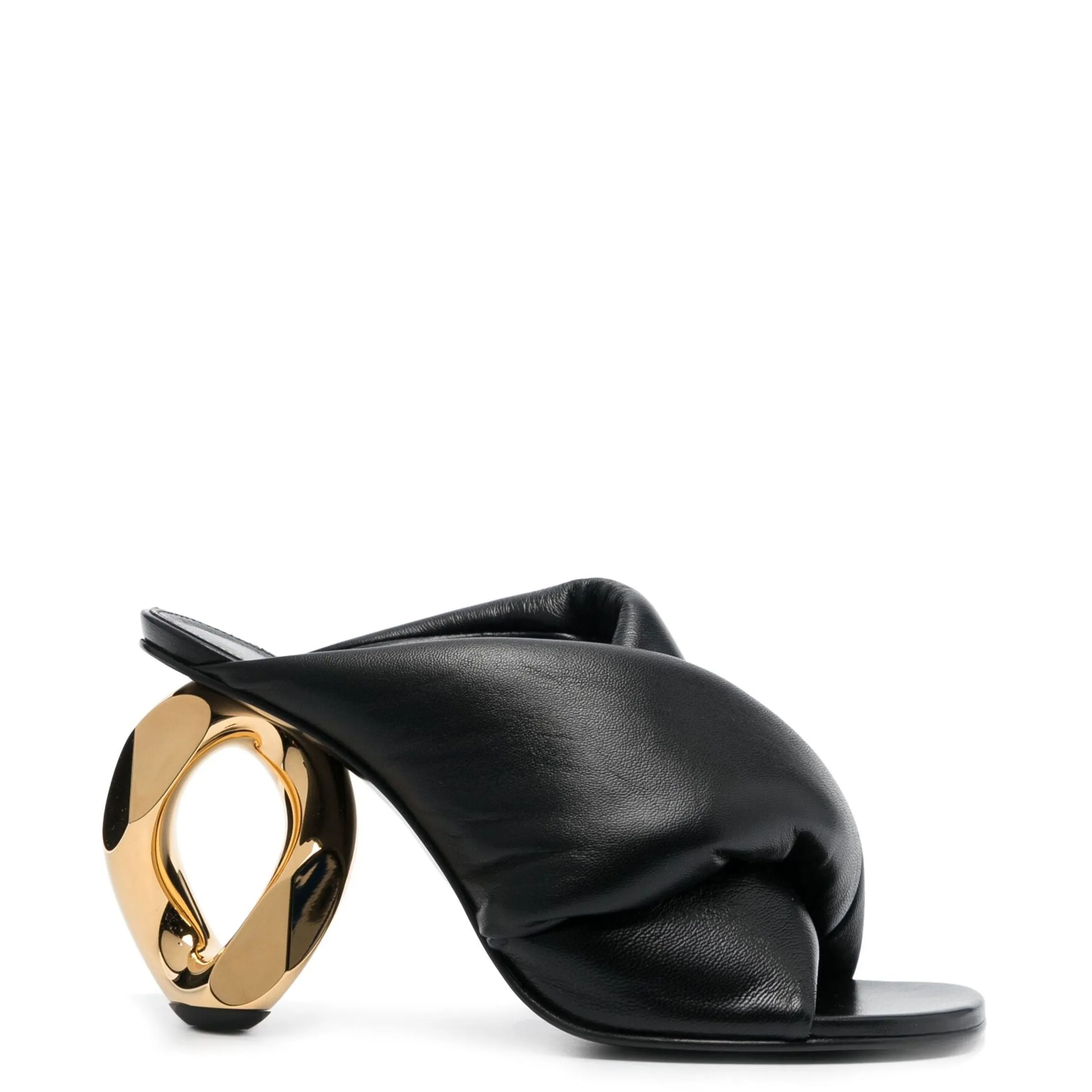 Chain Mule, Black/Gold