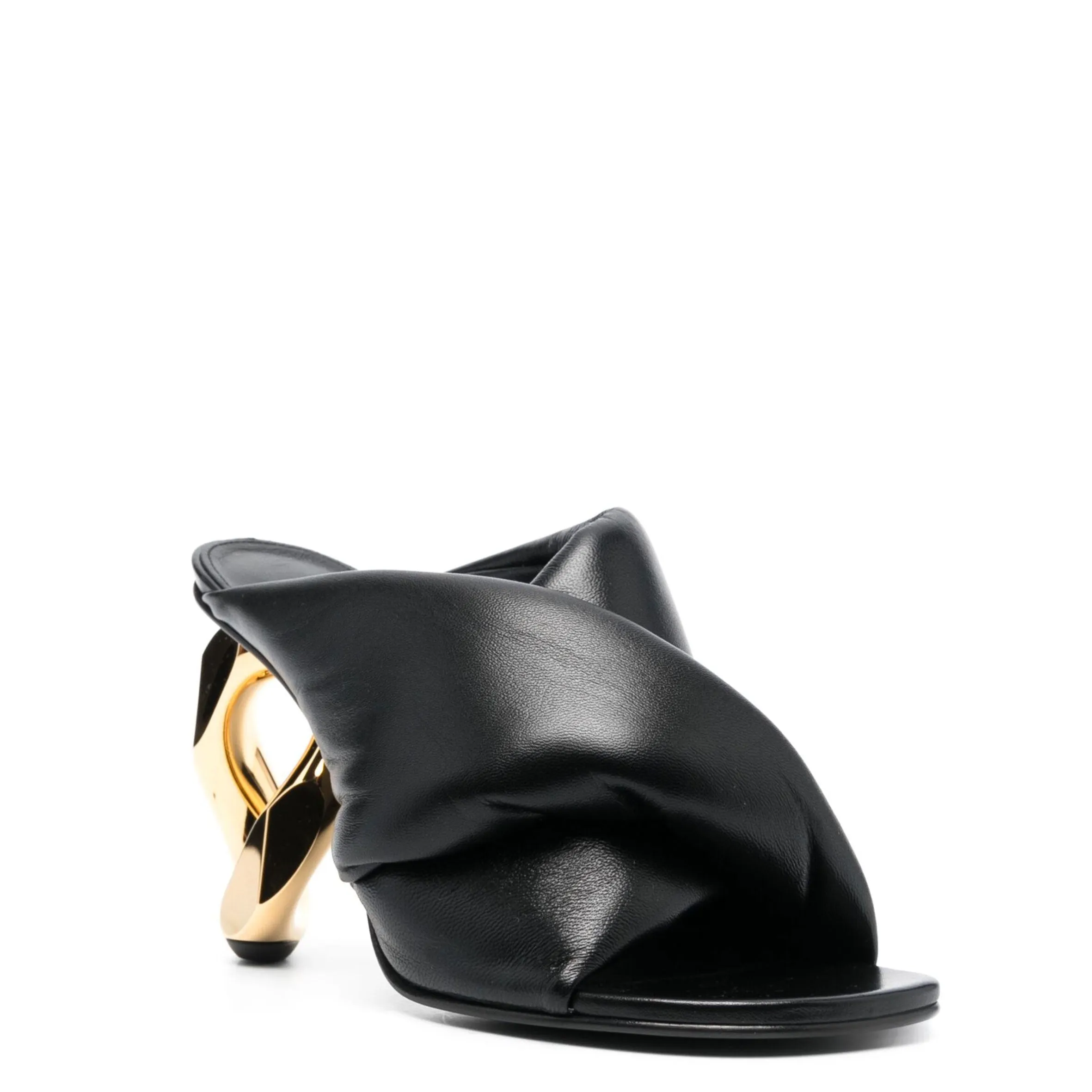 Chain Mule, Black/Gold