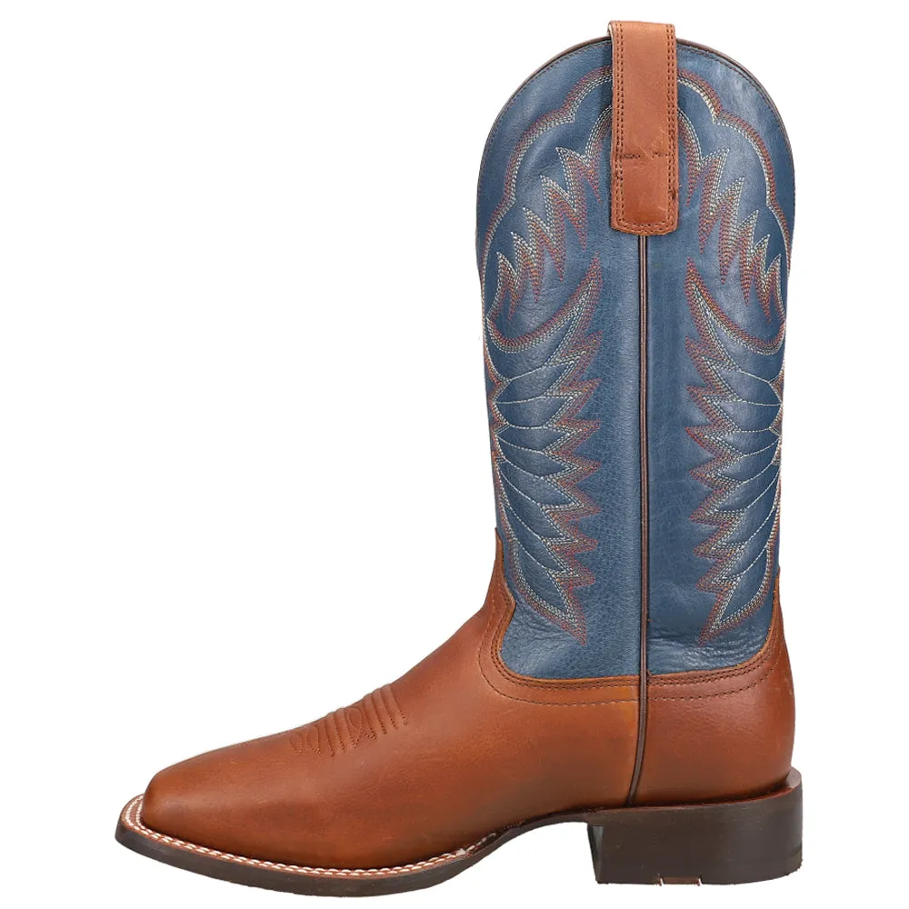 Circuit Fargo Embroidered Square Toe Cowboy Boots