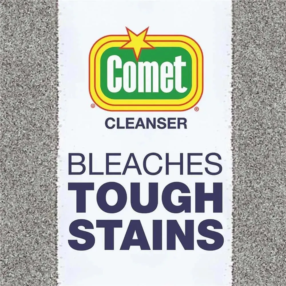 Comet Deodorizing Cleanser with Bleach, Powder, 21 oz Canister (32987)