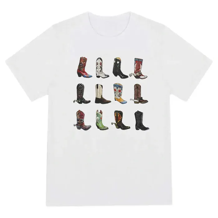 Cowboy Boots Graphic Tee