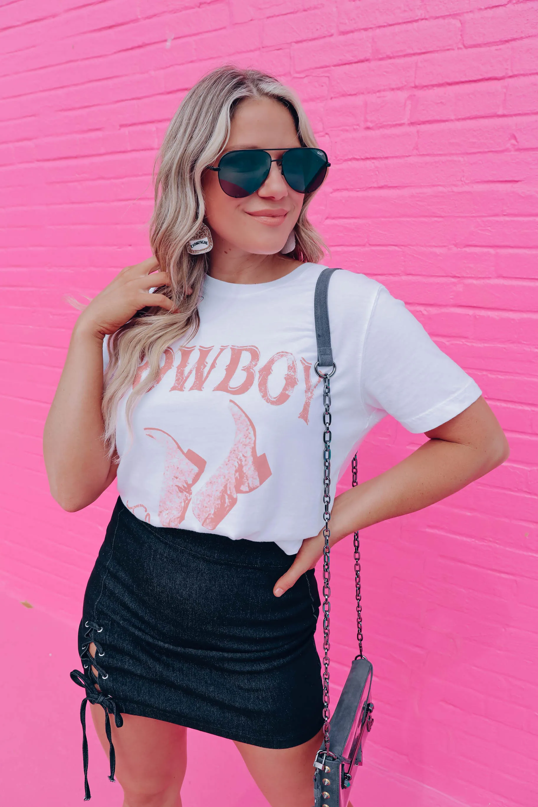 Cowboy Take Me Away Graphic Tee