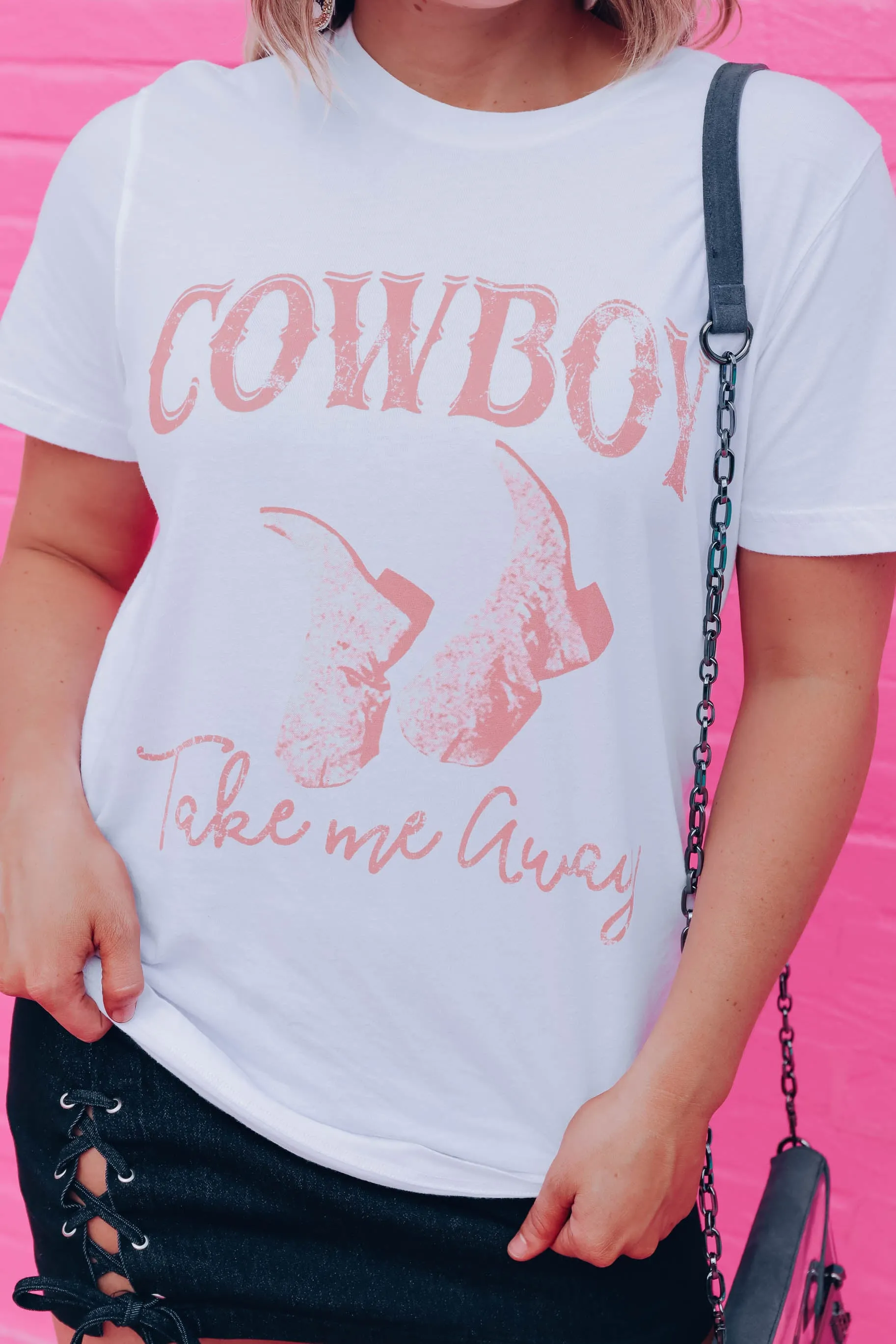 Cowboy Take Me Away Graphic Tee