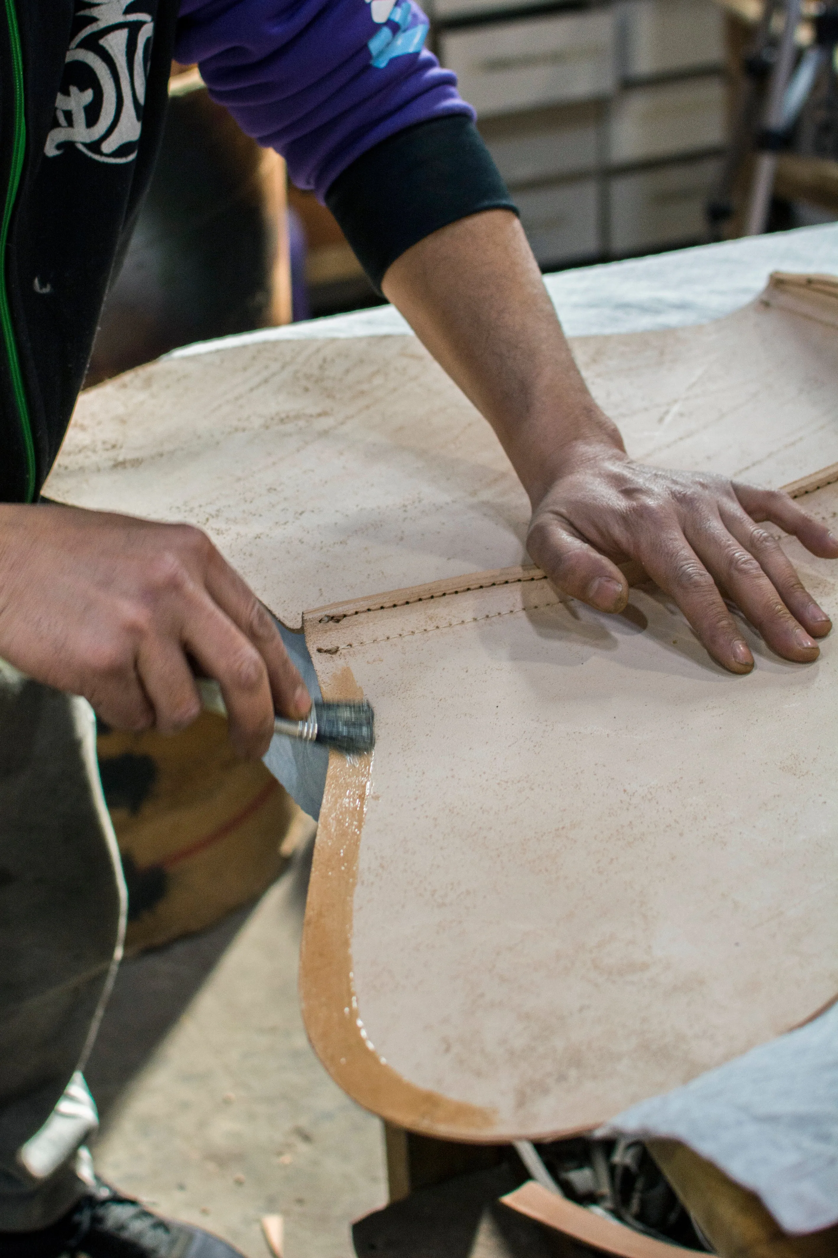 CUSTOM LEATHER COVERS FOR BUTTERFLY CHAIRS