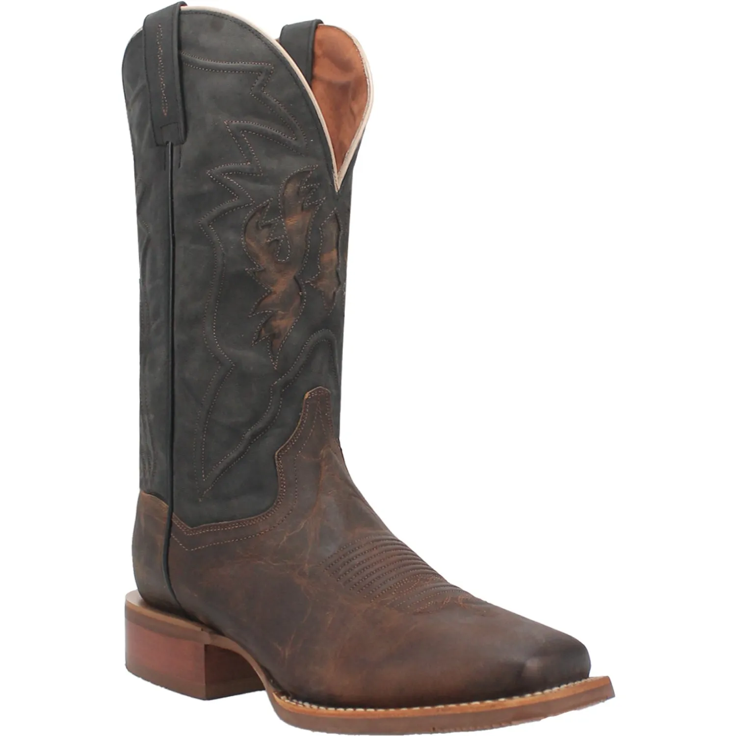 Dan Post Mens Jacob Taupe Leather Cowboy Boots