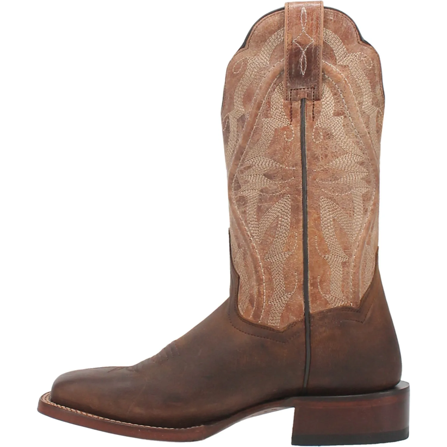 Dan Post Womens Babs Tan Leather Cowboy Boots