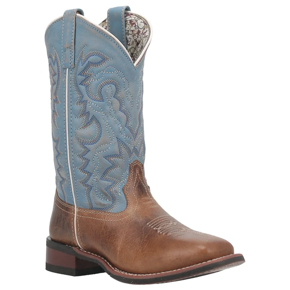 Darla Square Toe Embroidered Cowboy Boots