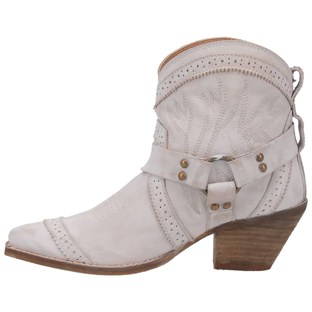 DI747 Dingo Gummy Bear Short Western Cowboy Boot - Off White