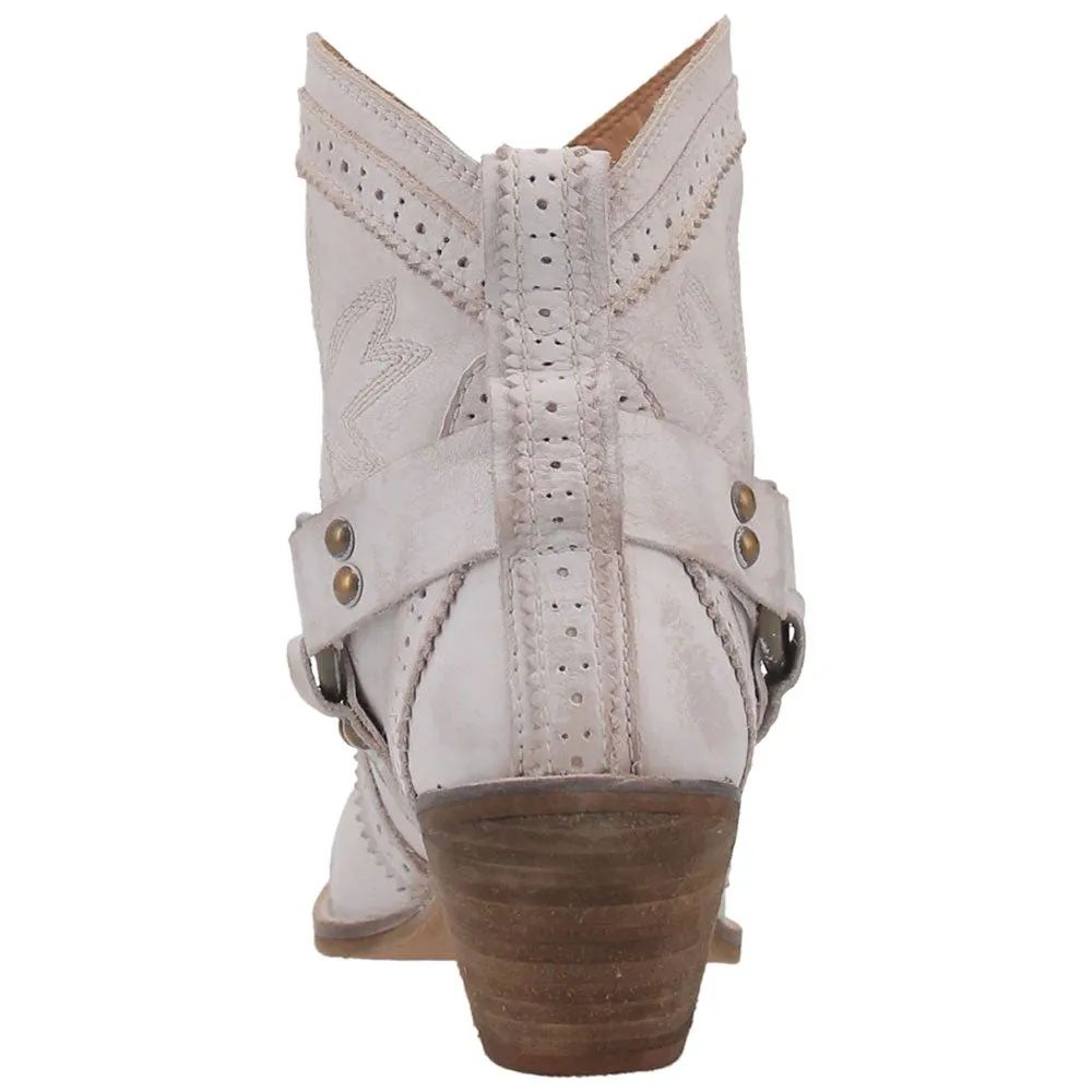 DI747 Dingo Gummy Bear Short Western Cowboy Boot - Off White