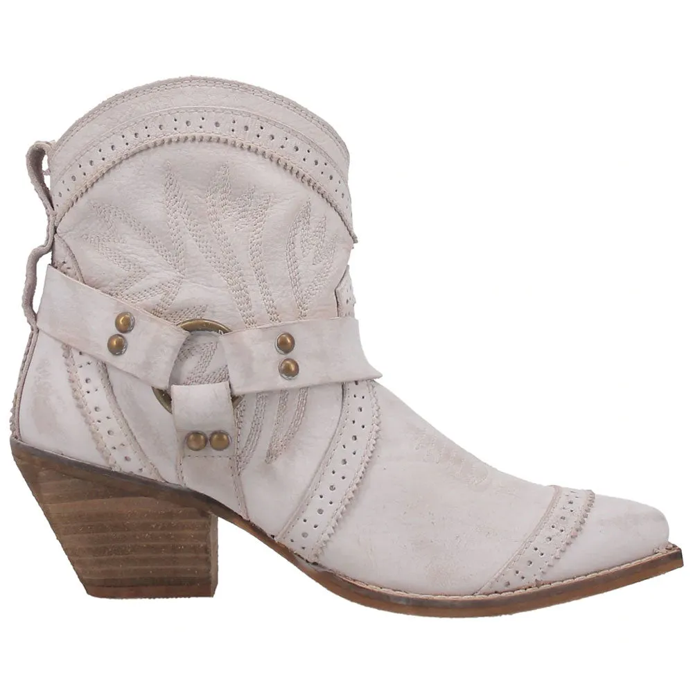 DI747 Dingo Gummy Bear Short Western Cowboy Boot - Off White