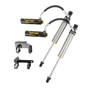 Dirt King Fabrication - 2.5 Smooth Body Shocks - DCA Remote Reservoir - Toyota Tacoma (2005-2023)